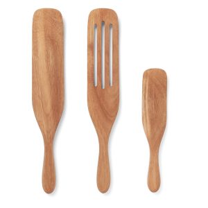 Fox Run 11721 Acacia Wood Spurtle Set. 3 Pieces