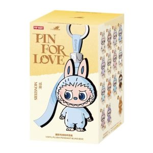 LABUBU V4 PIN FOR LOVE SERIES VINYL PLUSH PENDANT | (A-M) SINGLE BLIND BOX