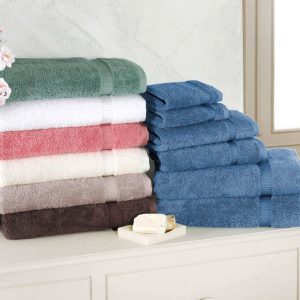 Classic Turkish Towels Cambridge Turkish Cotton Towel Set of 6
