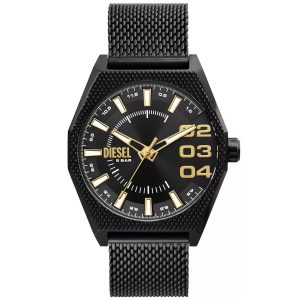 Diesel Men's Scraper Black Dial Watch - DZ2194