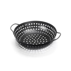 Outset Grill Wok  Round  Black