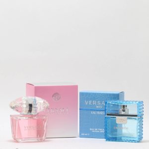 Versace Bright Crysal Ladies & Eau Fraiche Men DUO