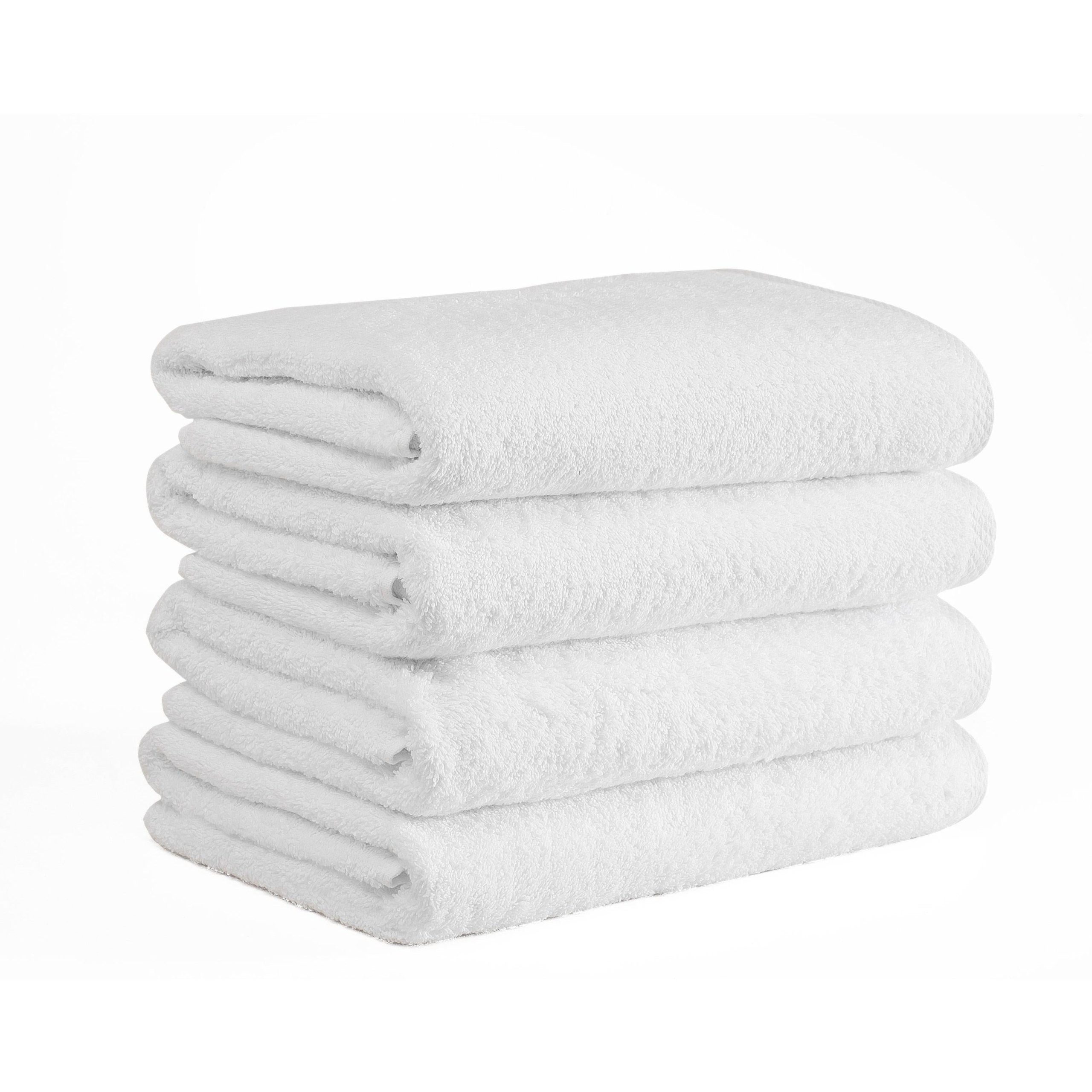 Classic Turkish Towels Hospitality Turkish Cotton Bath Towels - 4 Pieces