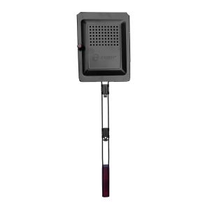 Outset Grill Pop. Non-Stick Popcorn Tray With Removable Handle