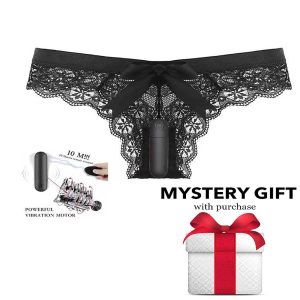Black Wireless Panty Vibrator