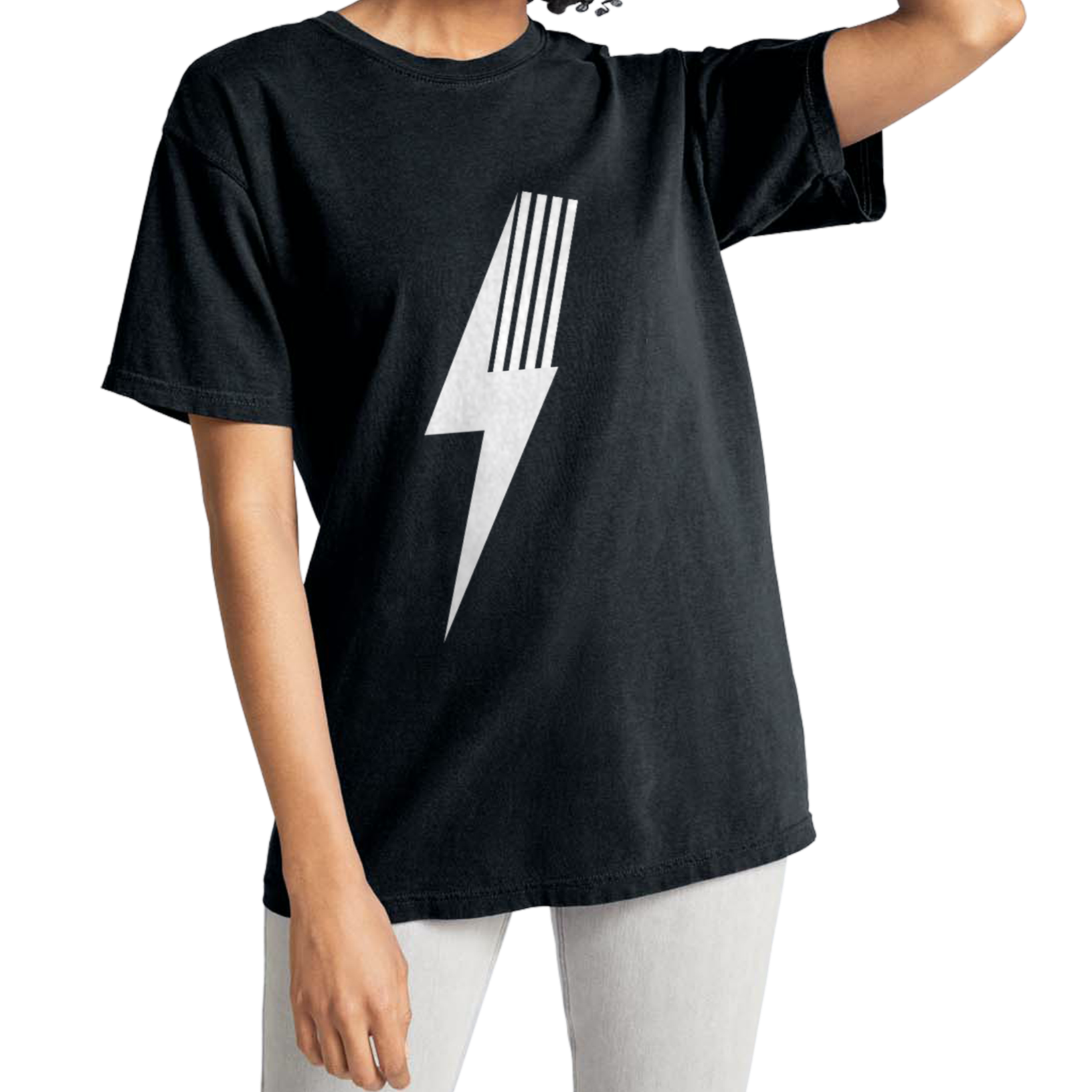 LITTLE RAD THINGS ADULT SPARK TEE - BLACK - Image 2