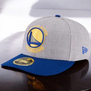 New Era Men's Nba Low Profile Authentic 59Fifty - Gs Warriors - 70344197