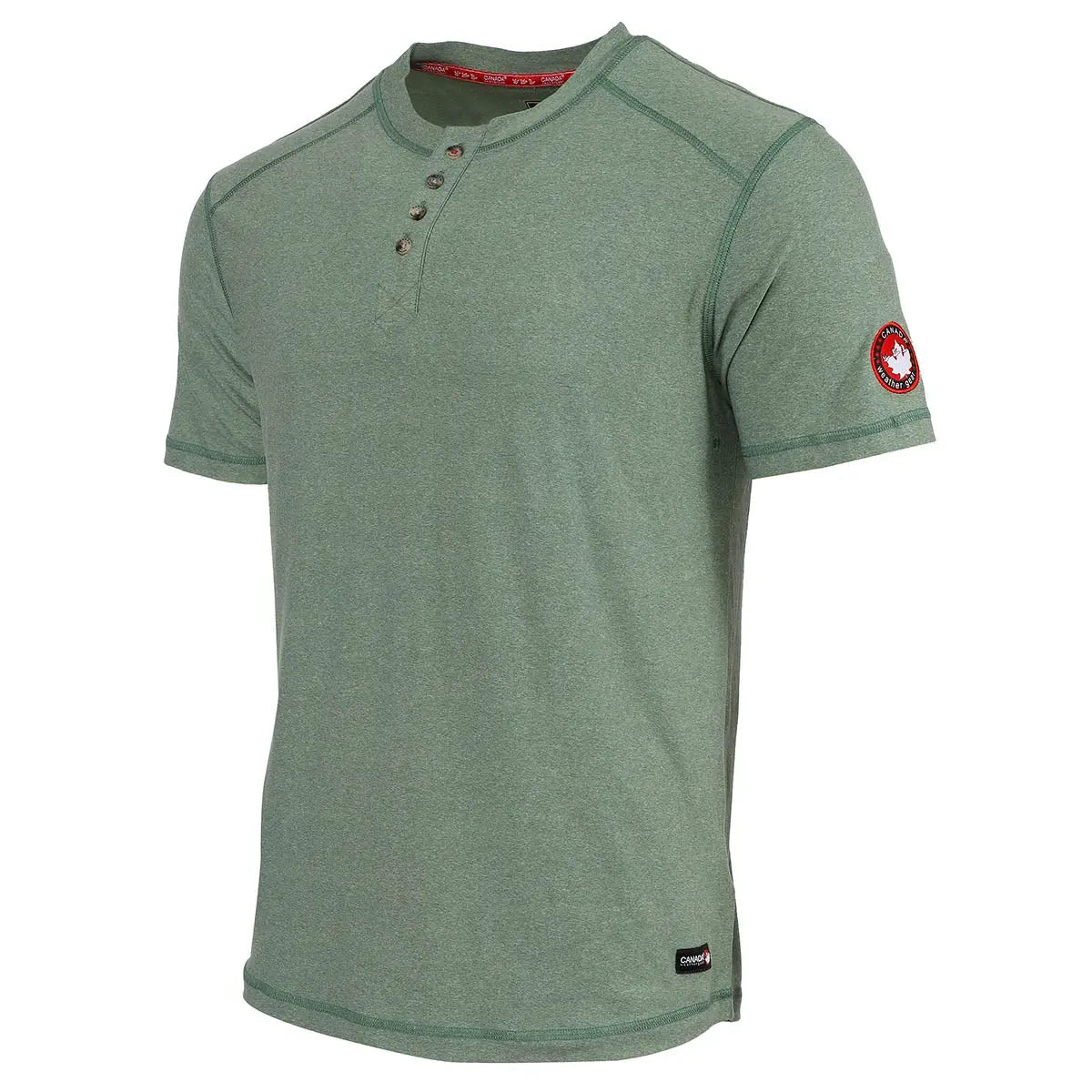 Canada Weather Gear Men's Trail Blazer Henley T-Shirt - Image 17