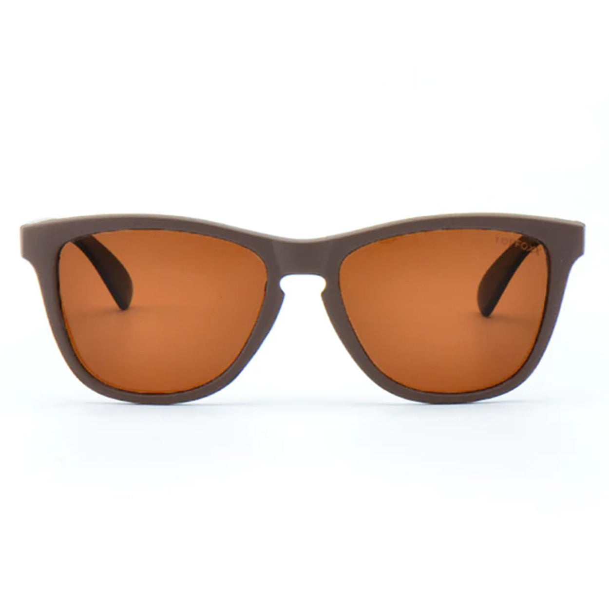 TopFoxx Rise Up - Brown Unisex Sunglasses - Image 2