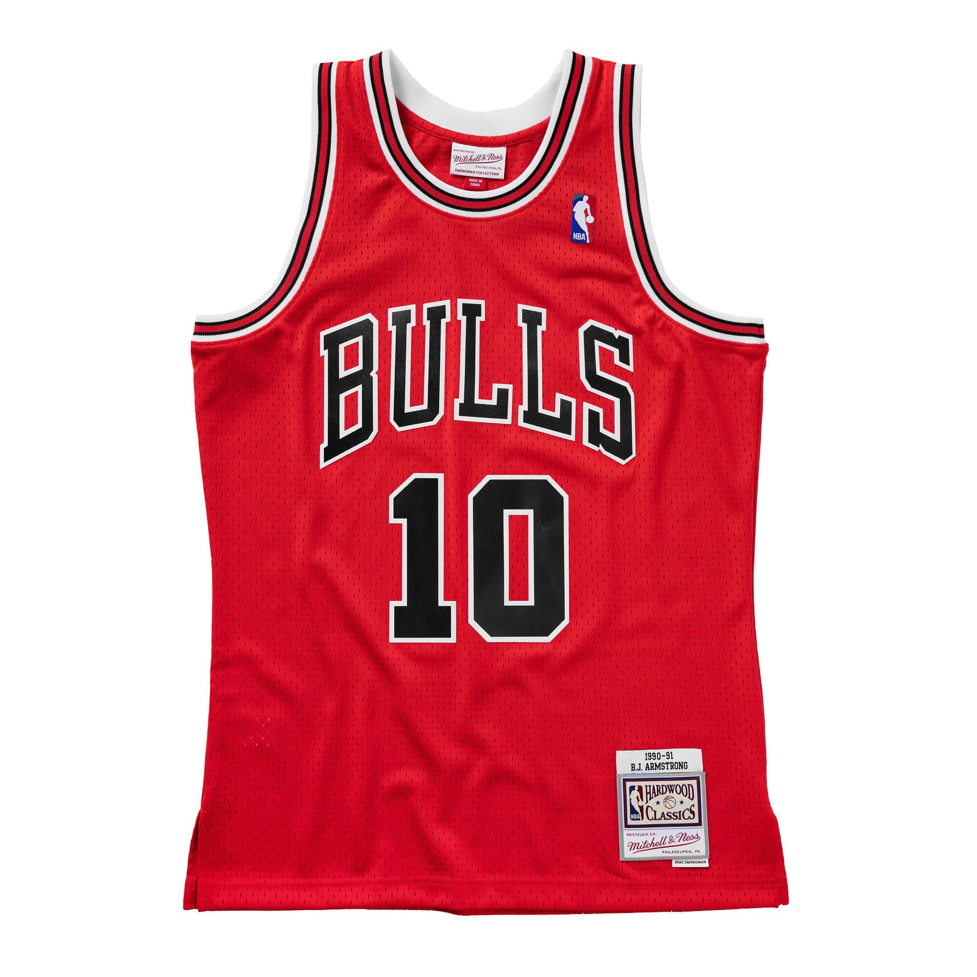 Mitchell & Ness Men's Nba Swingman Jersey 1990 Chicago Bulls Bj Armstrong