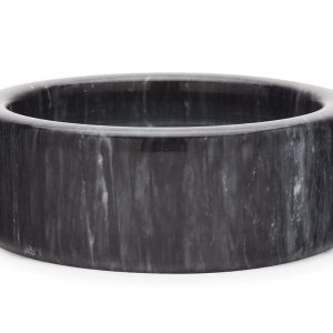 Fox Run 48757 Marble Wine Stand. Black