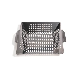 Outset Grill Wok W/ Handles 12x12 Ss
