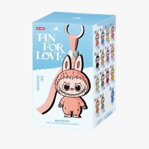 LABUBU V4 PIN FOR LOVE SERIES VINYL PLUSH PENDANT | (N?CZ) SINGLE BLIND BOX