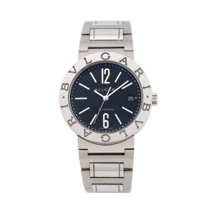 Pre-owned Bvlgari Men's Bvlgari 38mm Stainless Steel Wristwatch - BB38SS