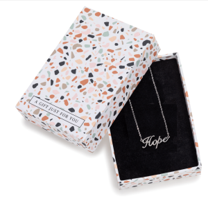 Don't AsK Stainless Steel Hope Necklace